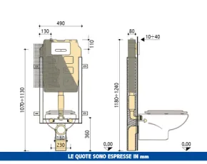 Certificazioni Pucci – disegno tecnico con quote